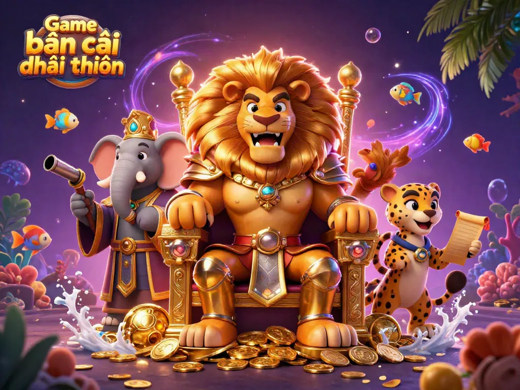 Shoot and explore colorful sea creatures in Game bắn cá đổi thưởng, a vibrant fishing game adventure.