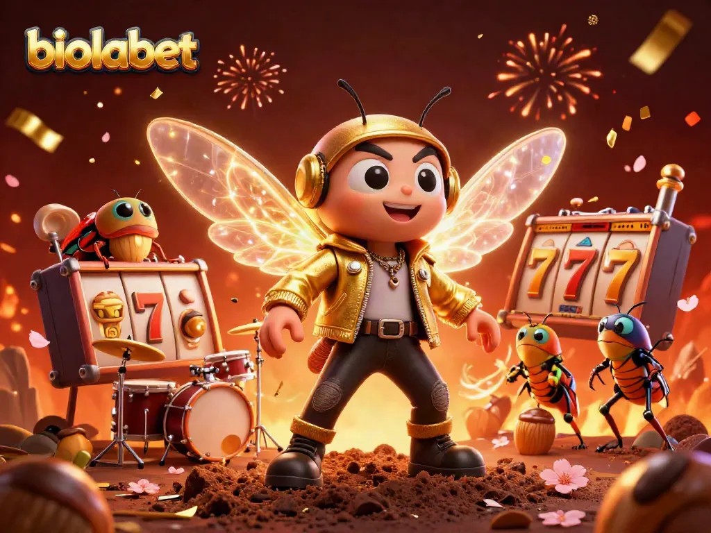 Experience thrilling gameplay at biolabet with colorful slot reels and jackpot excitement!