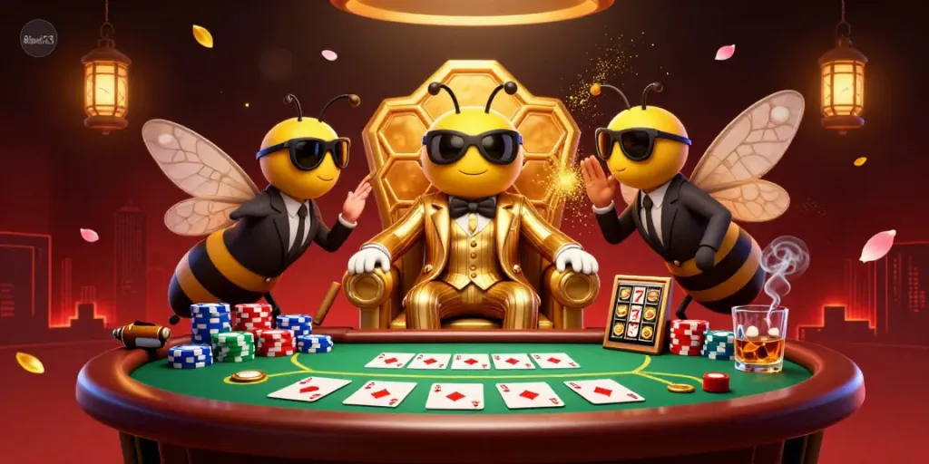 Engage with the thrilling world of 8xbet123's casino with vibrant, immersive visuals and rich gaming elements.