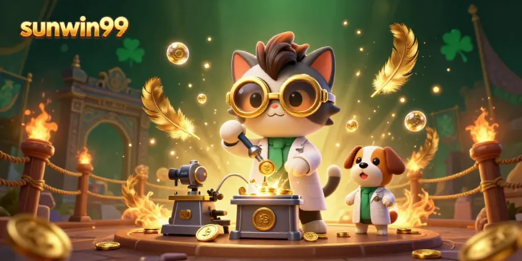 Experience thrilling gameplay at sunwin99 with vibrant 3D casino scenes bursting with action.
