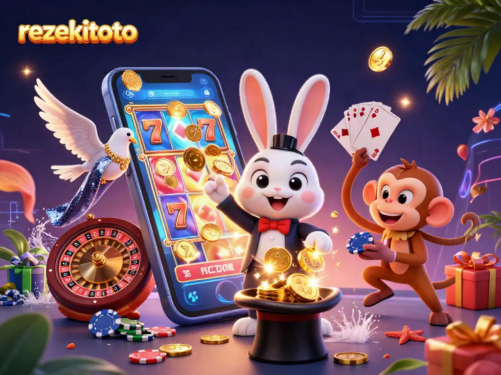 Experience the thrilling rezekitoto gaming scene with magical characters and vibrant slot games.