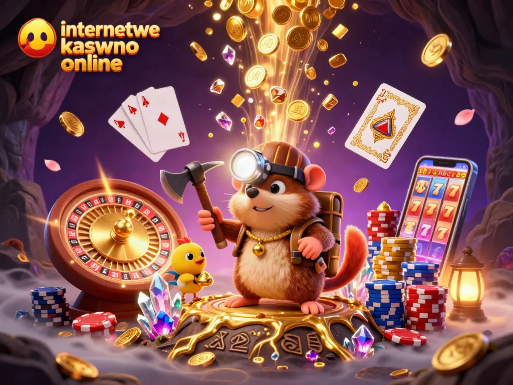 Engage with the thrilling world of internetowe kasyno online as treasure hunter mole uncovers riches.