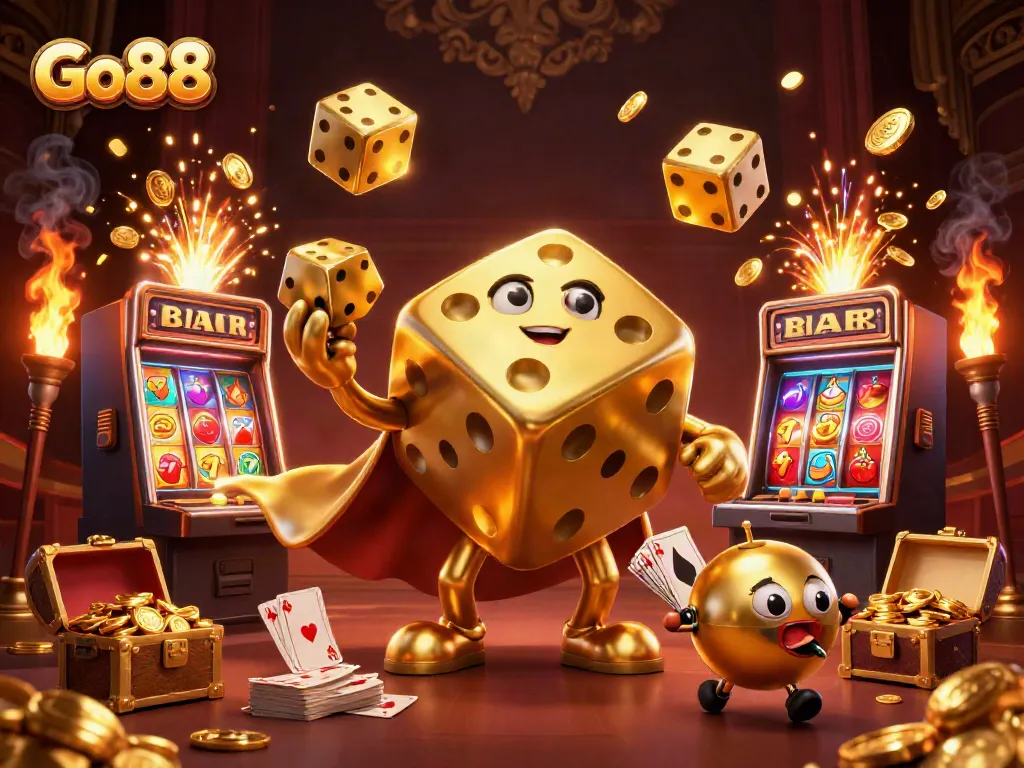 Win exciting jackpots with Go88's dynamic 3D casino characters and casino elements.