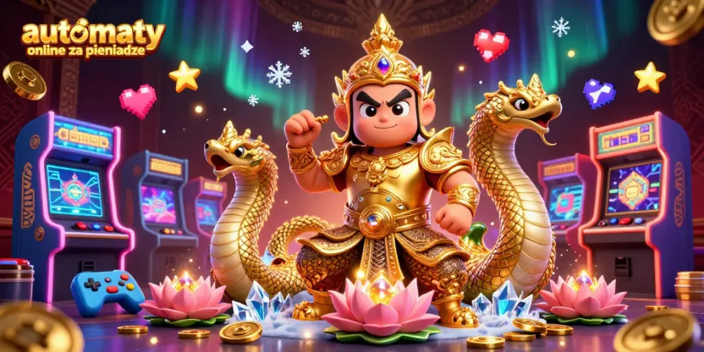 Experience automaty online za pieniadze with vibrant 3D characters and arcade games for an exciting casino atmosphere.