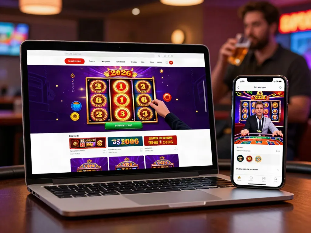 Interactive online gambling scene featuring nhà cái da88 interface with vibrant casino games.