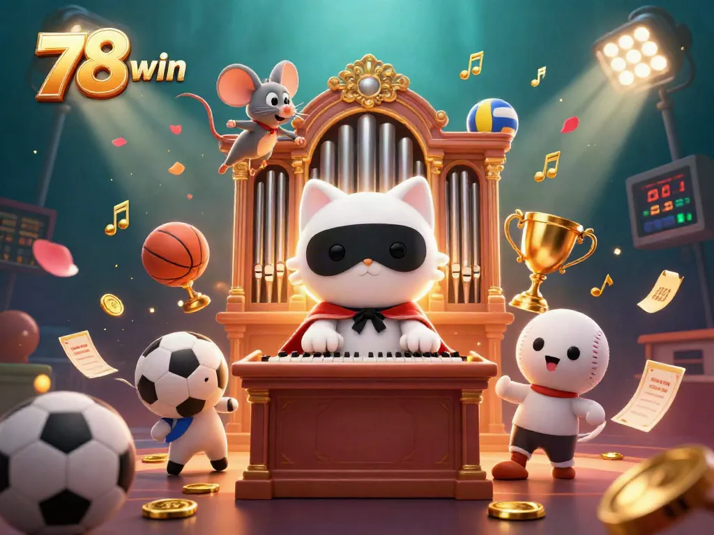 Experience the thrill at 78win with vibrant casino characters and exciting games in 3D.