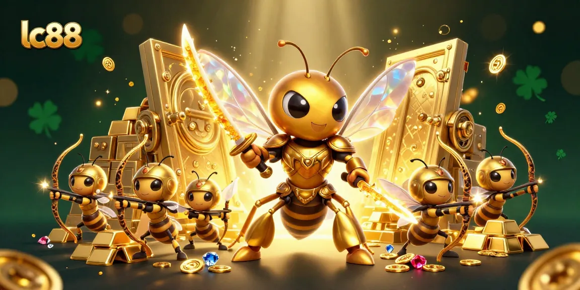 Engage in thrilling action with lc88's vibrant online casino experience featuring dynamic characters and dazzling treasures.