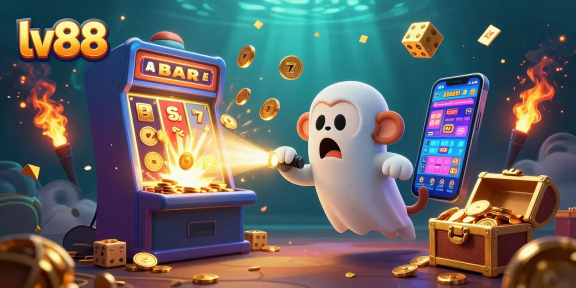 Experience the thrill of winning at lv88 with golden coins and exciting games in a dynamic casino scene.