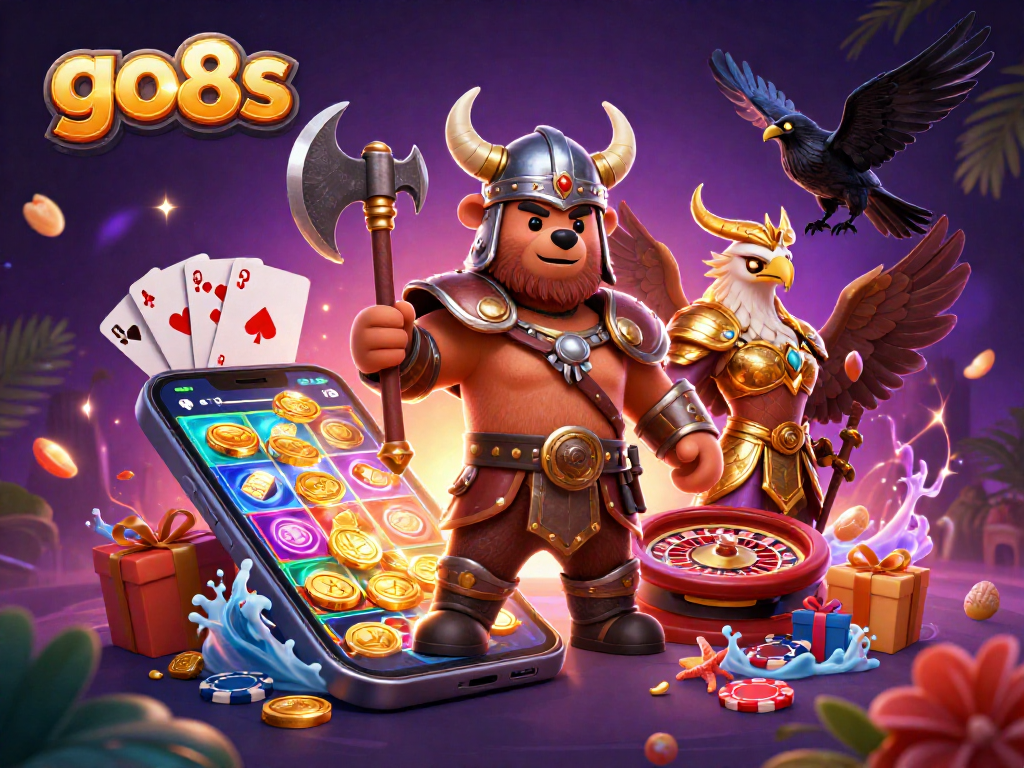 Engage in thrilling gameplay at go8s with vibrant casino elements and exciting characters.