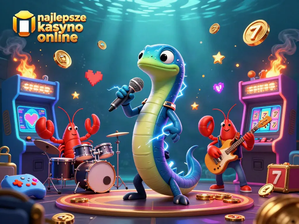 Experience the excitement of najlepsze kasyno online with vibrant DJ performances and gaming elements.